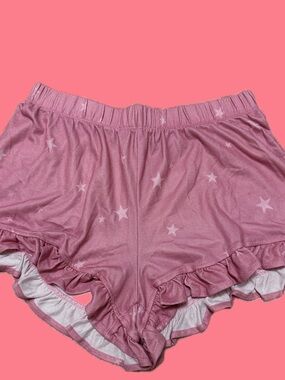 Hello Kitty Pink Star Ruffle Shorts